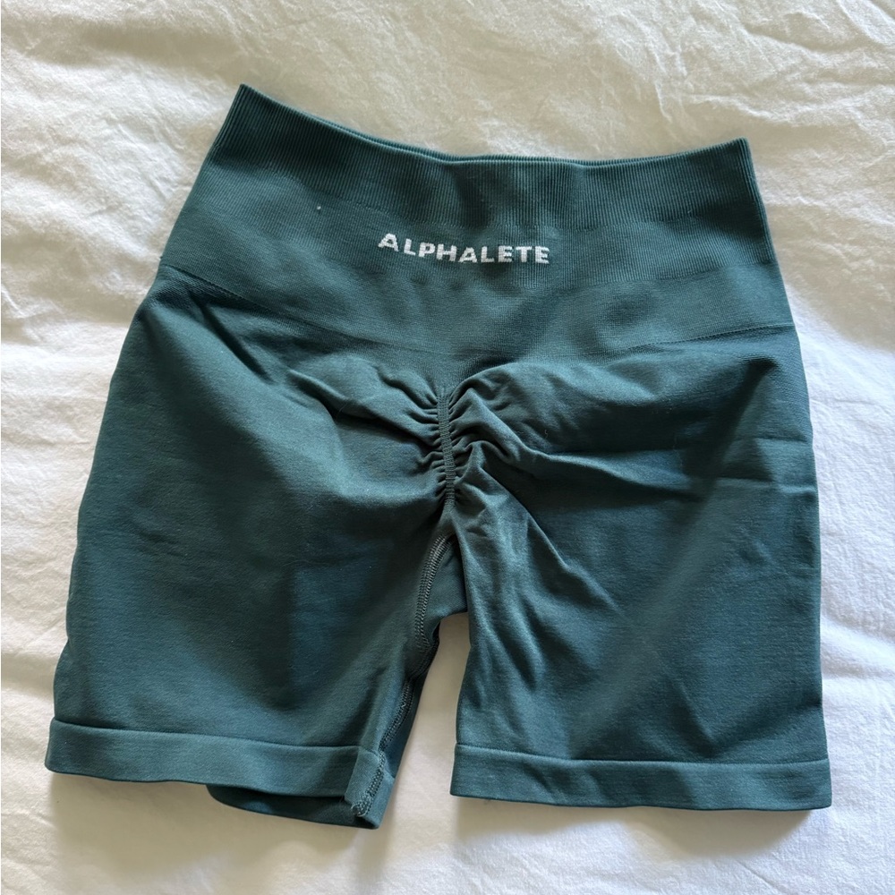 Alphalete Women's Deep Teal Amplify Shorts